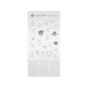 Stamping Platte  Take me to Paris