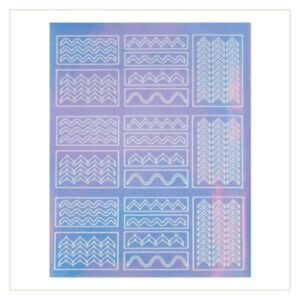 Mirror Nail Art Sticker 4