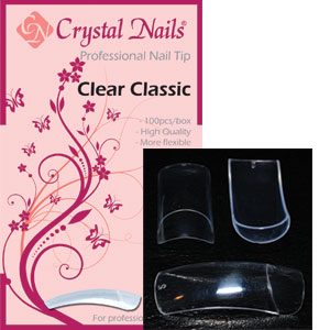Clear Classic Tip Box  100pcs