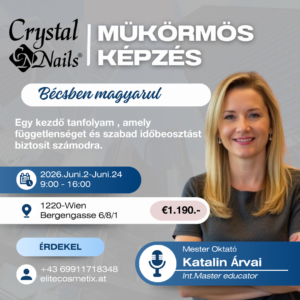 Műkörmös képzés Bécsben magyarul