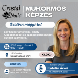Műkörmös képzés Bécsben magyarul