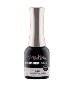 MN Rubber Base#33 FG  7ml Happily Ever After Hema Free