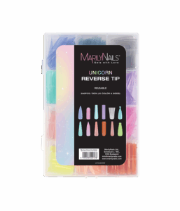 Reverse Tip – Unicorn (290 Stück, verschiedene Farben, Größen und Formen)