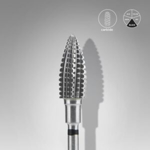 Staleks Hartmetall-Nagelfräser schwarz EXPERT Head Diameter 6 mm / 14 mm