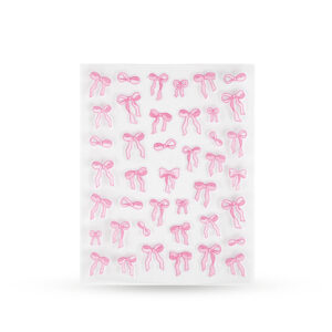 CN Nail Sticker CN-29 Pinke Schleifen