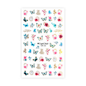 CN Nail Sticker CN-33