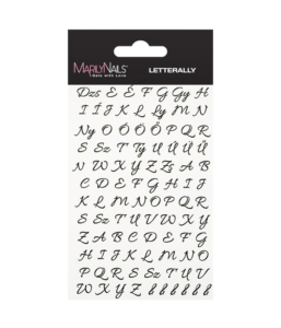 Nail Sticker „Letterally“ water decals