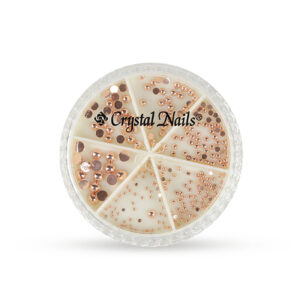 Halbperlen Rosegold Set