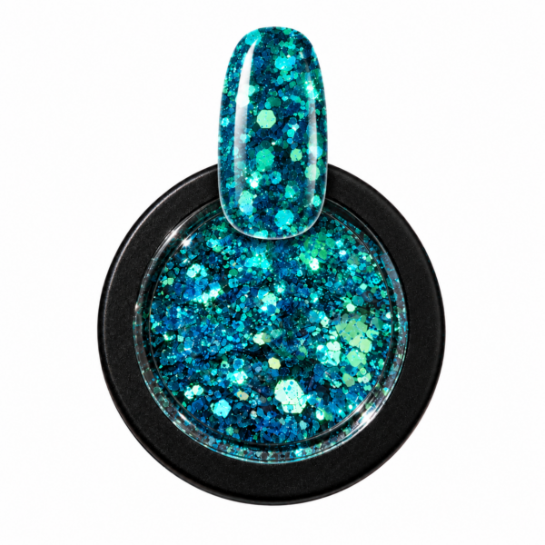 CN Mermaid Glitter 4 Emerald_